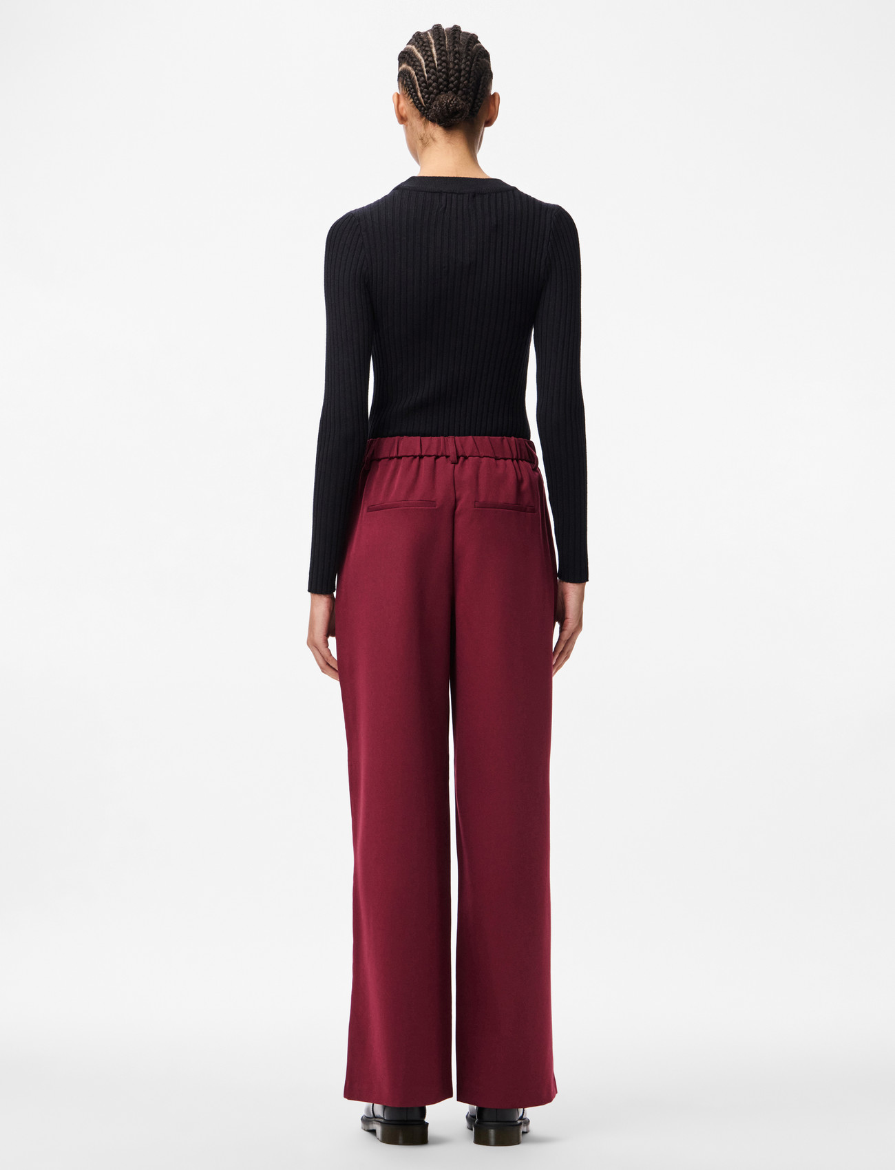 PIECES Pckamil Hw Wide Pant kostymbyxor dam – bild 6