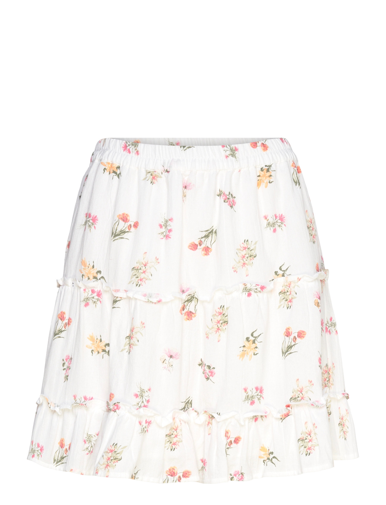 Pieces Pcemma Hw Short Skirt Wvn Noos Bc - White - XS
