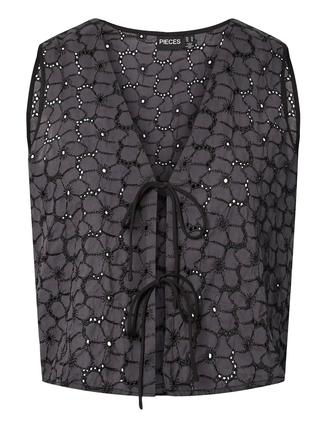 PIECES Pcgustava Sl Top Wvn blusar dam – bild 8