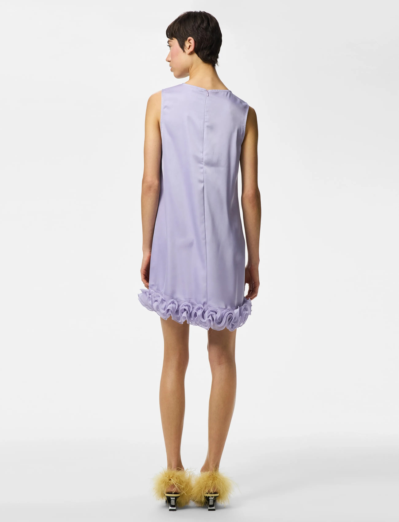 PIECES Pcbeja Sl Short Dress Wvn korta klänningar dam – bild 7