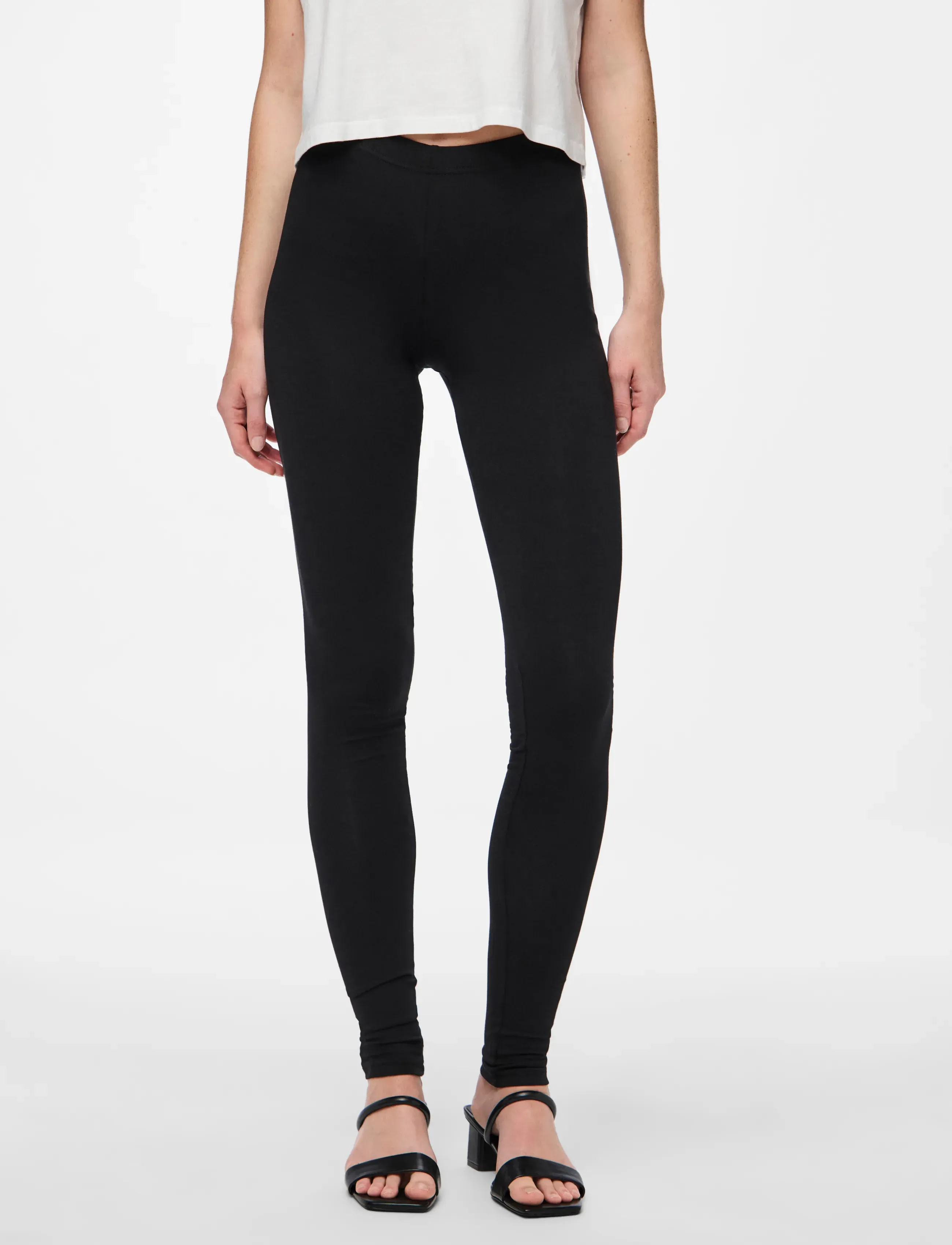 Pieces - PCEDITA LONG LEGGINGS JRS NOOS BC - leggings - black - 0