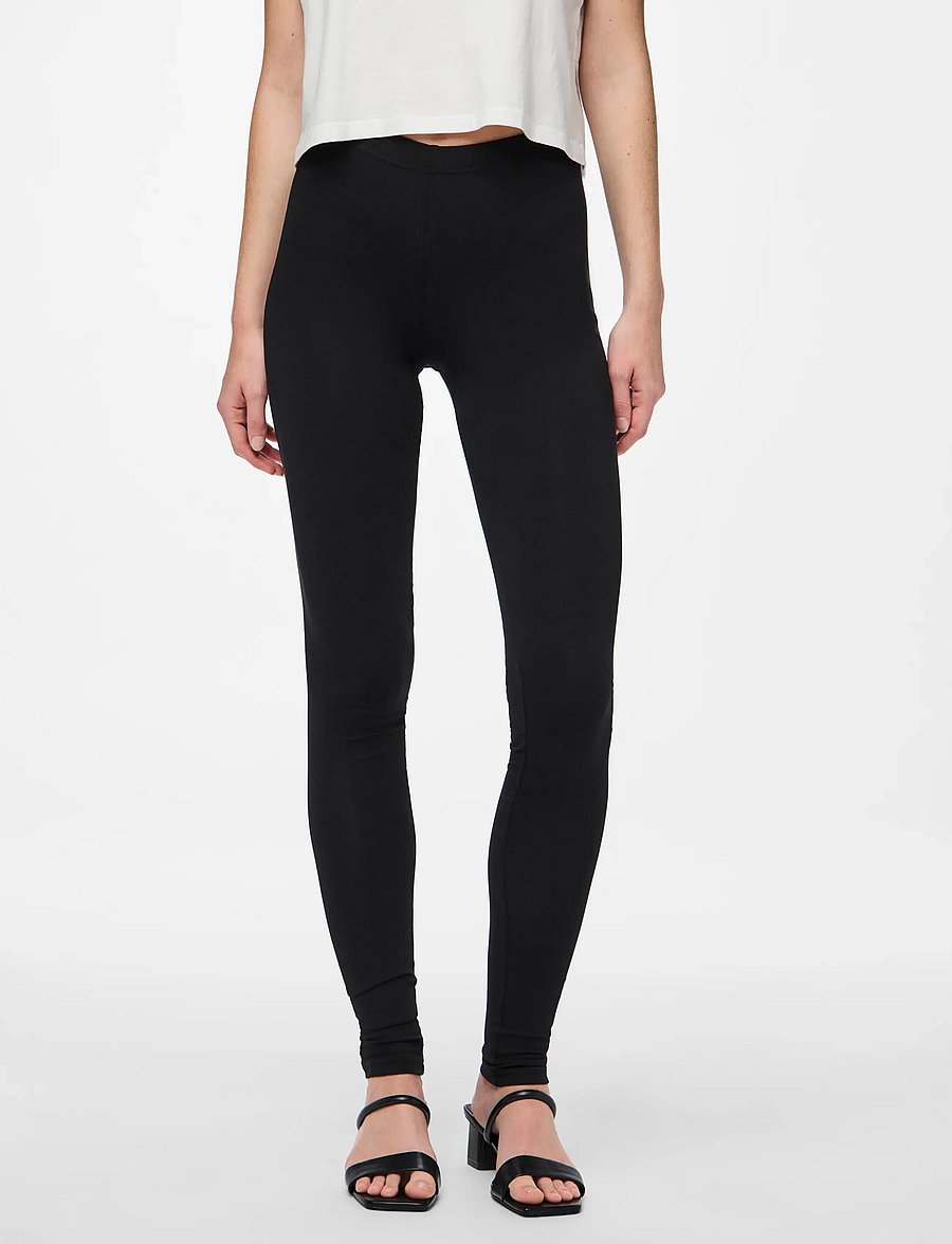 Pieces - PCEDITA LONG LEGGINGS JRS NOOS BC - leggings - black - 0