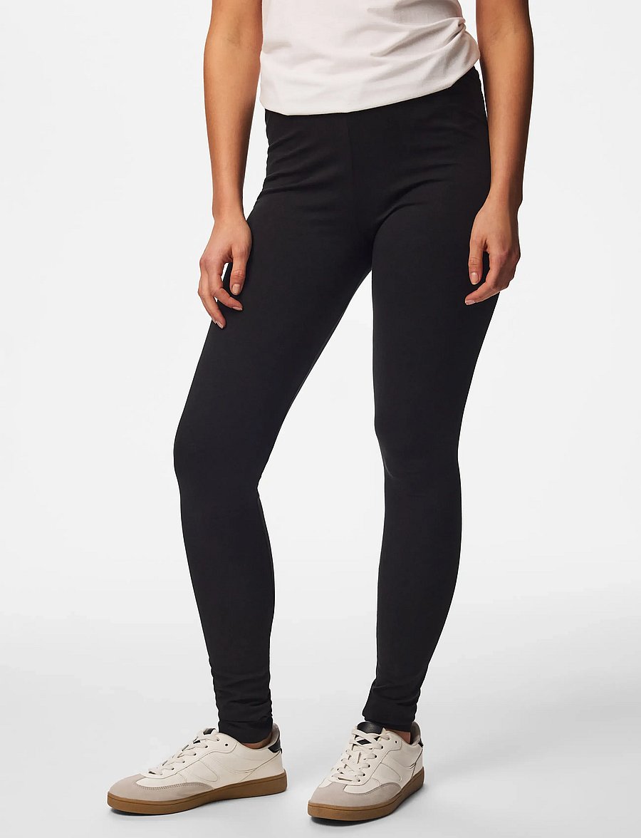 Pieces - PCEDITA LONG LEGGINGS JRS NOOS BC - leggings - black - 0
