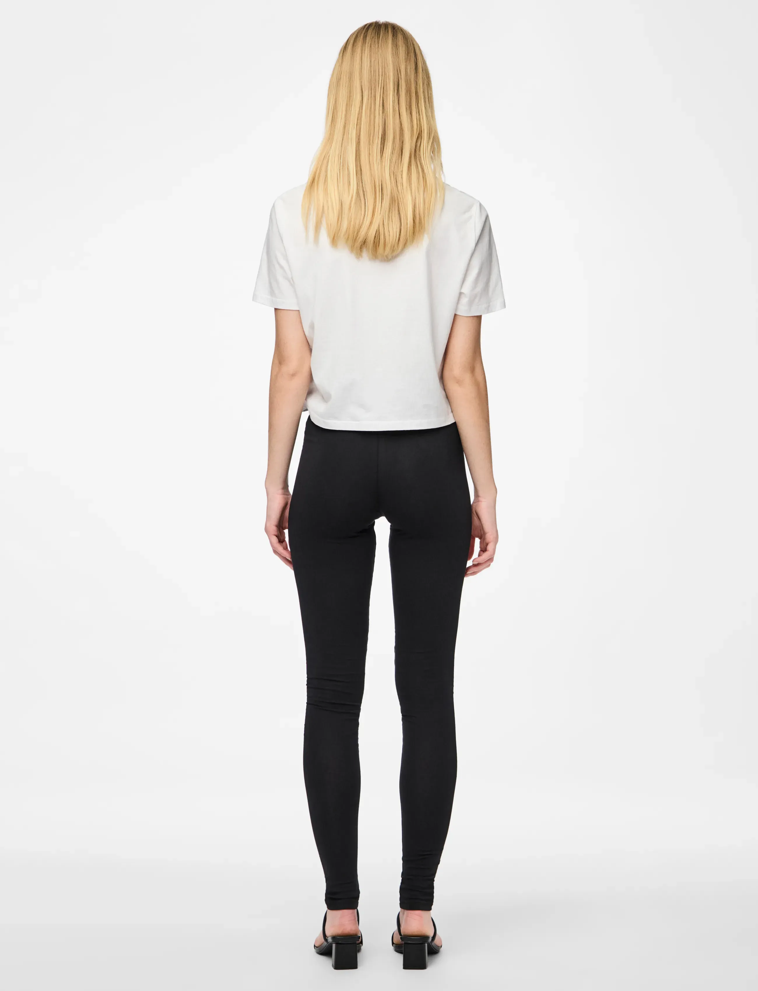 Pieces - PCEDITA LONG LEGGINGS JRS NOOS BC - leggings - black - 3