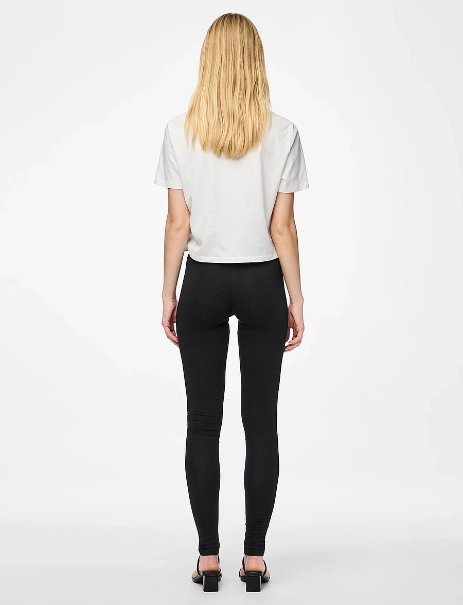 Pieces - PCEDITA LONG LEGGINGS JRS NOOS BC - leggings - black - 3