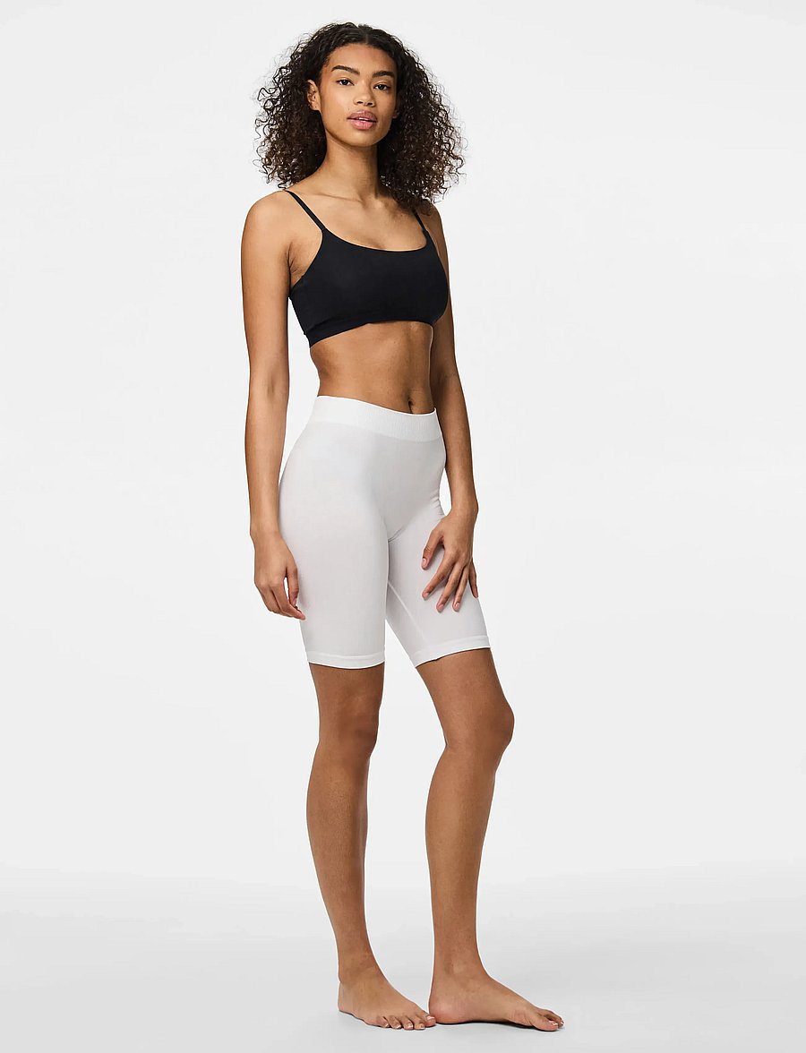Pieces - PCLONDON SHORTS NOOS BC - shaping nederdelar - bright white - 5