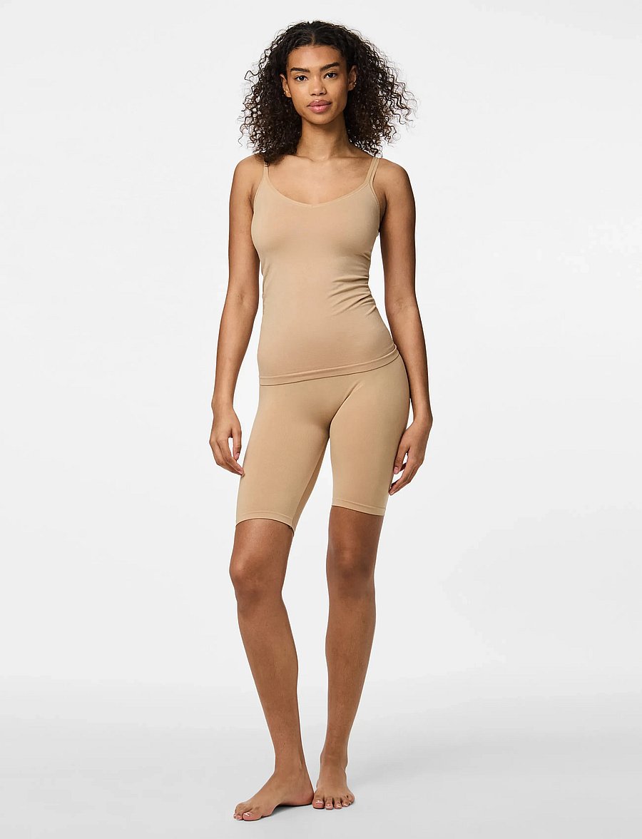 Pieces - PCPLAIN UNDERWEAR TOP NOOS BC - vormivad topid - nature - 4
