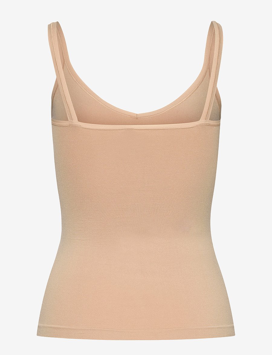 Pieces - PCPLAIN UNDERWEAR TOP NOOS BC - vormivad topid - nature - 2