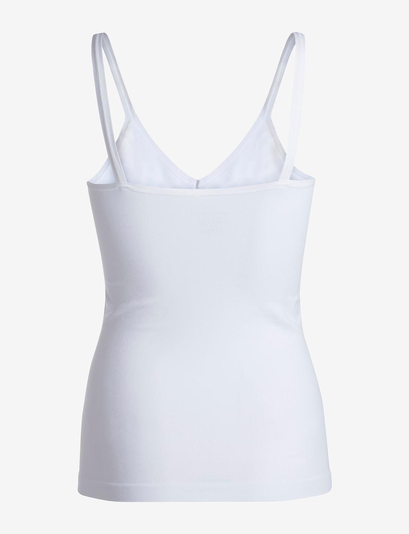 Pieces - PCPLAIN UNDERWEAR TOP NOOS BC - toppe - white - 2