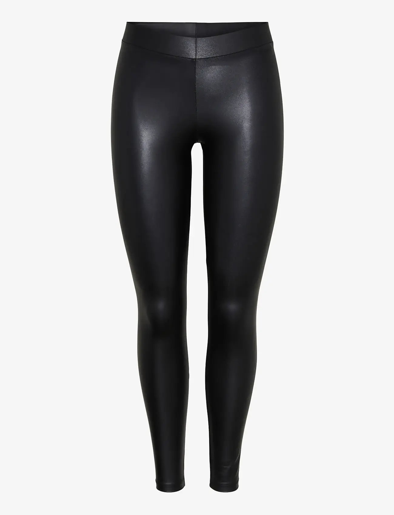 Pieces - PCNEW SHINY LEGGINGS JRS NOOS - timpės - black - 1