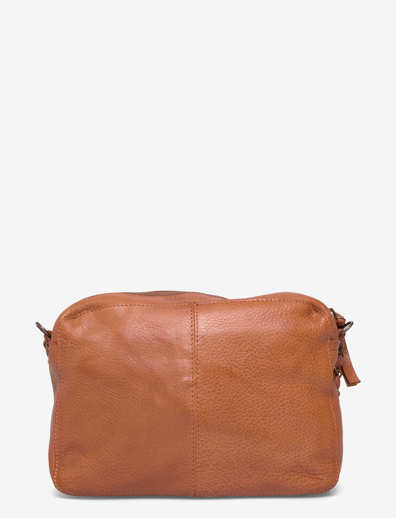 Pieces - PCNAINA LEATHER CROSS BODY FC NOOS - crossbody bags - root beer - 1