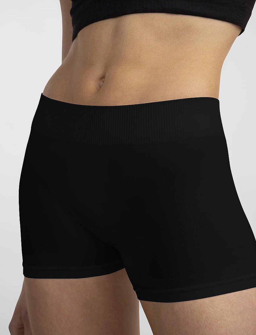 Pieces - PCLONDON MINI SHORTS NOOS BC - shaping nederdelar - black - 5
