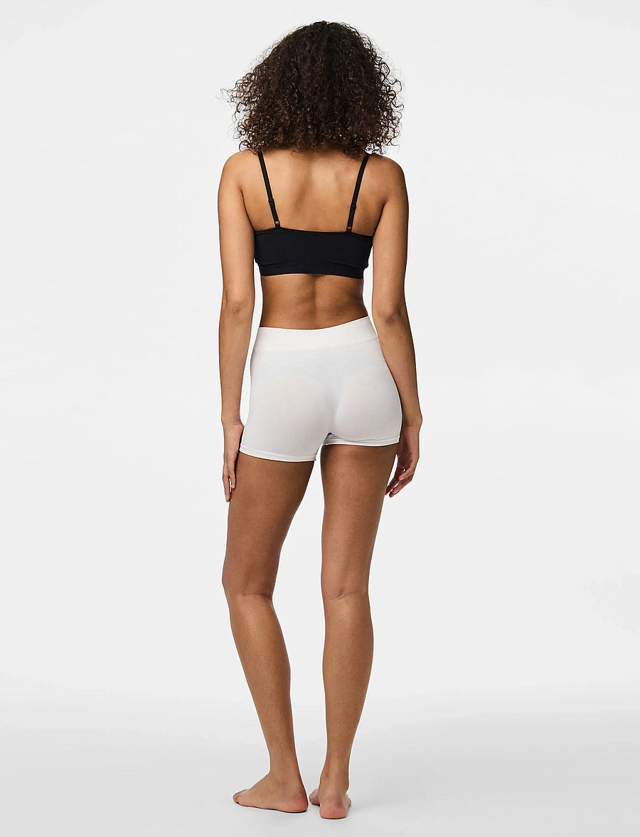 Pieces - PCLONDON MINI SHORTS NOOS BC - shaping nederdelar - bright white - 3