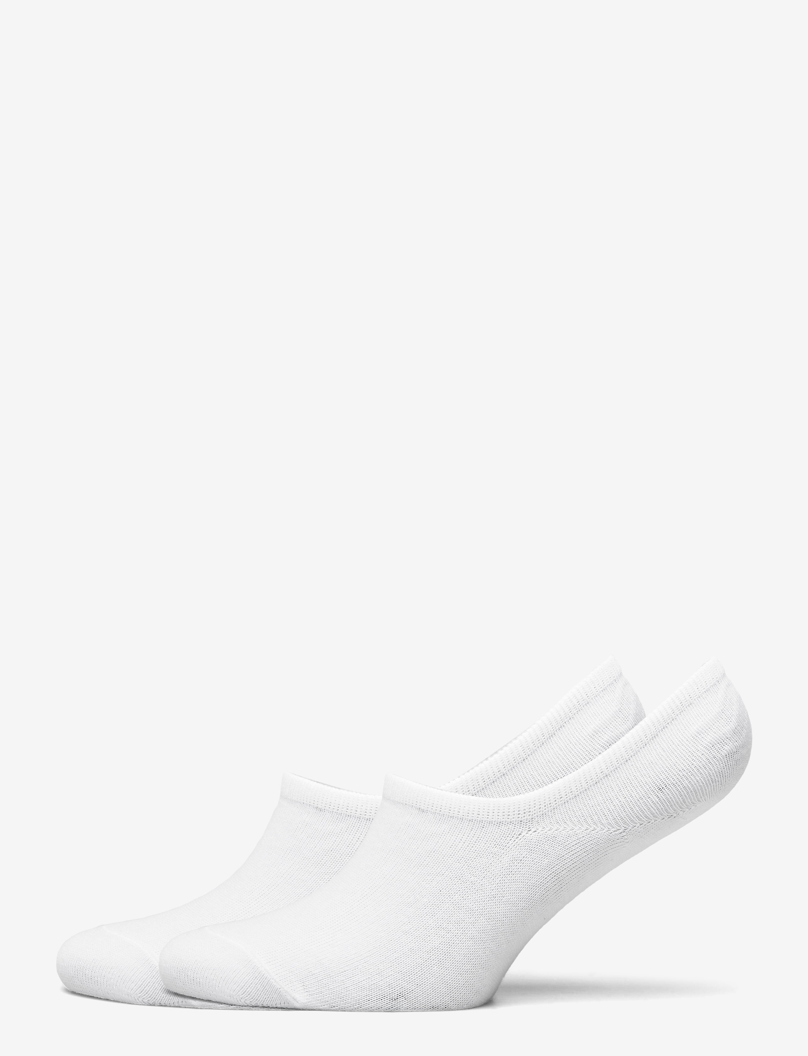 Pieces PCTESS 2 PACK SNEAKER SOCKS NOOS BC - Ankelstrumpor - BRIGHT WHITE / white