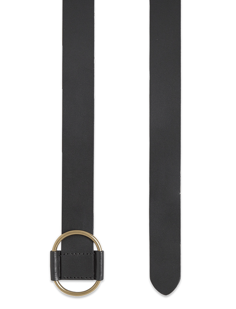 Pieces - PCPILJA LEATHER JEANS BELT FC NOOS - ledergürtel - black - 1