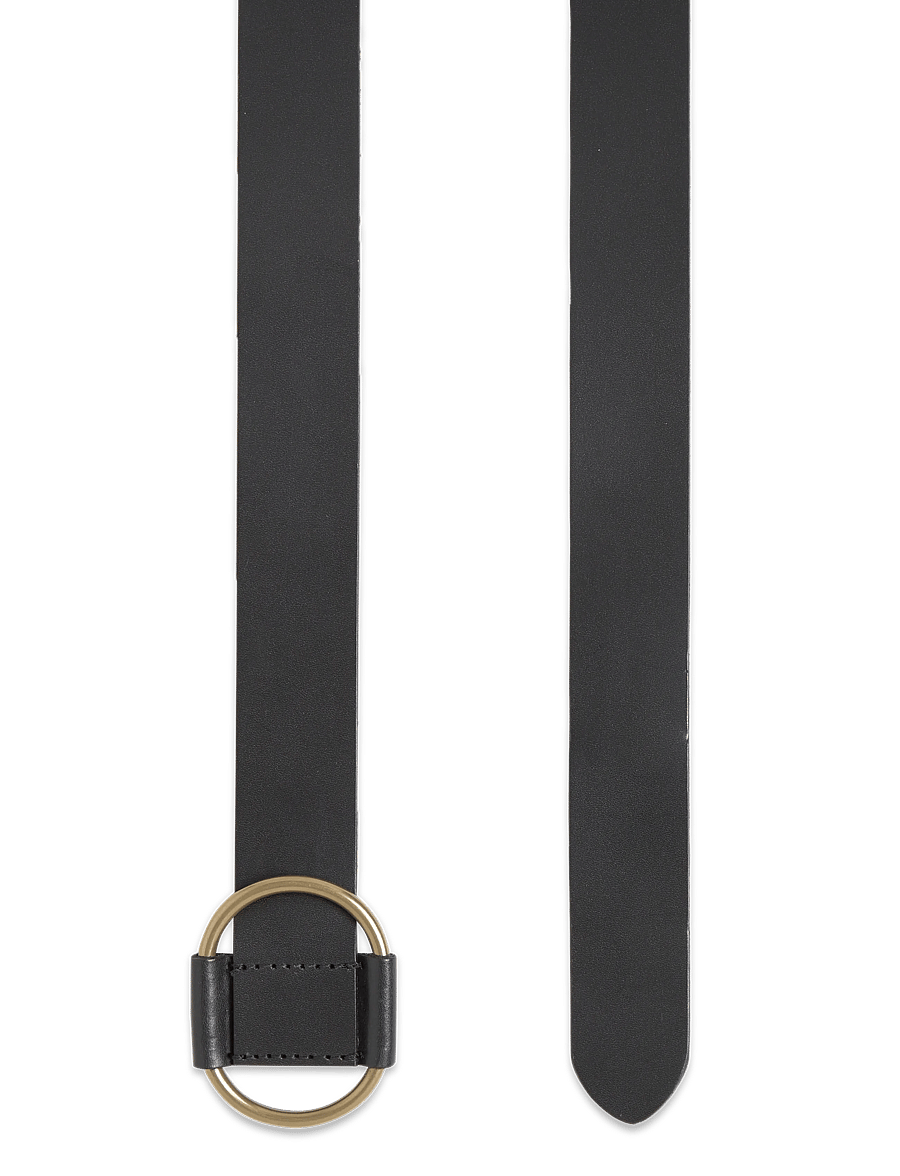 Pieces - PCPILJA LEATHER JEANS BELT FC NOOS - ledergürtel - black - 1