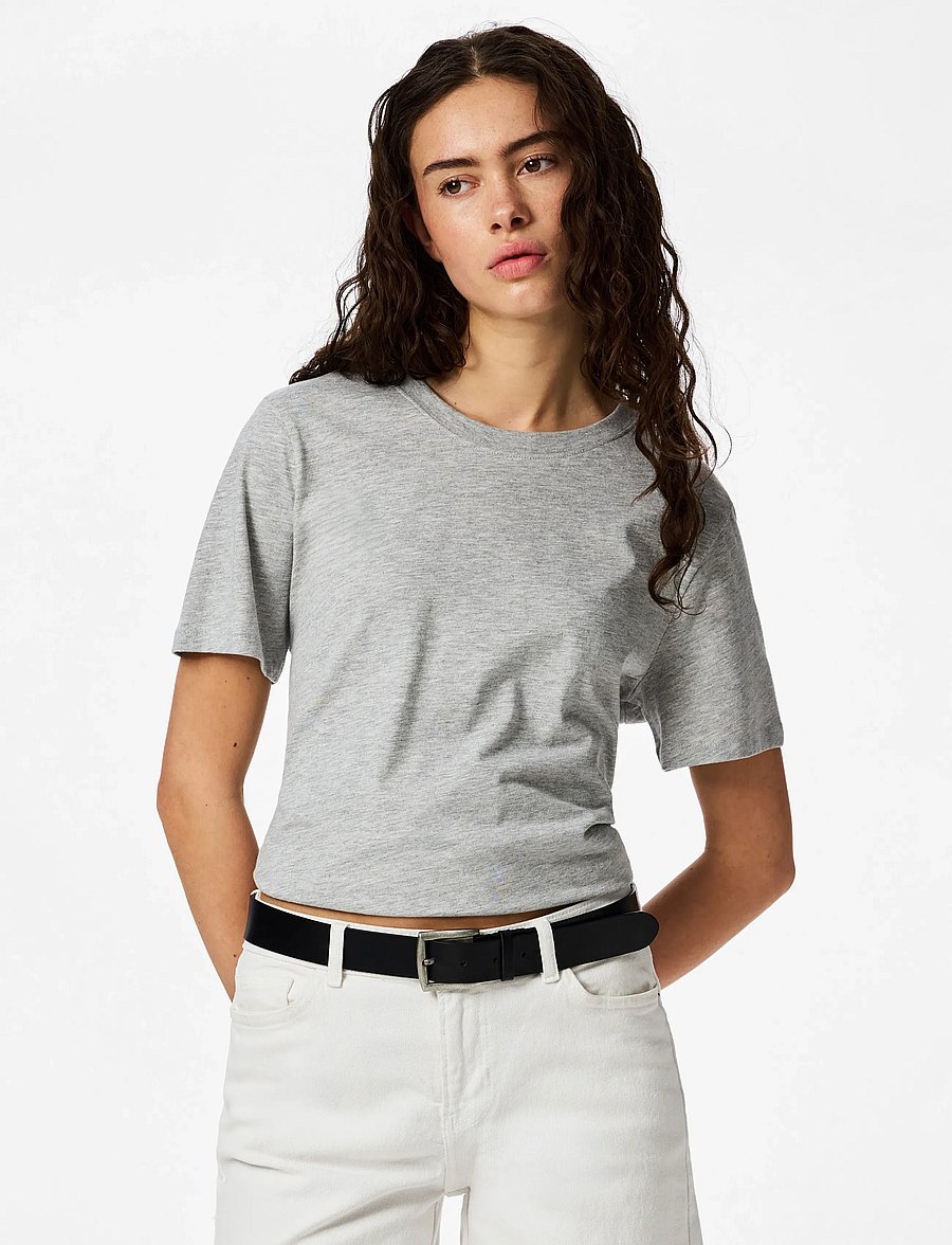 Pieces - PCNADY LEATHER JEANS BELT NOOS - ledergürtel - black - 0
