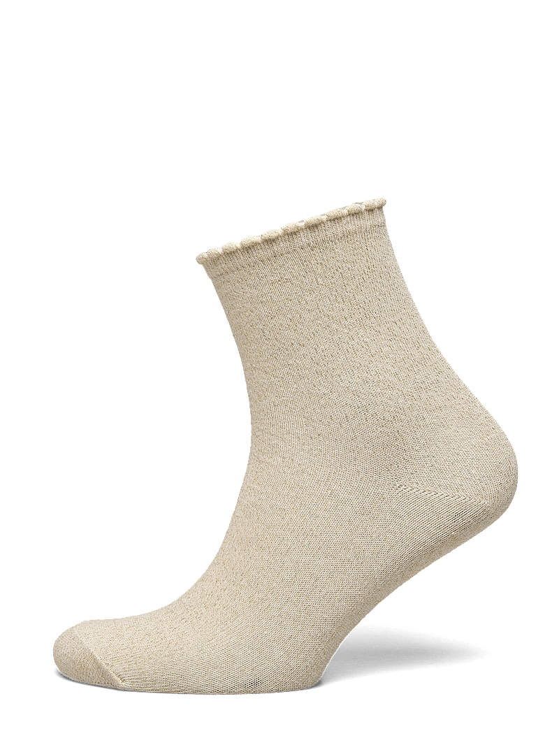 Pieces - PCSEBBY GLITTER LONG SOCKS NOOS BC - tavalliset sukat - birch - 0