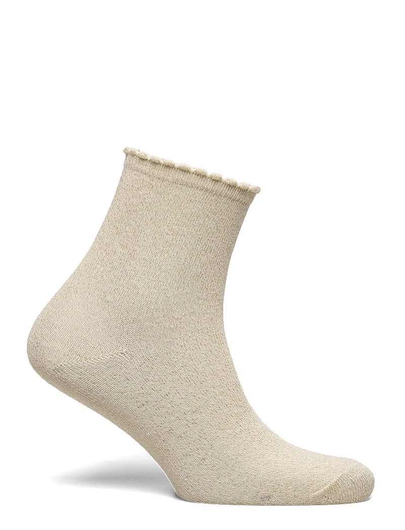 Pieces - PCSEBBY GLITTER LONG SOCKS NOOS BC - tavalliset sukat - birch - 1