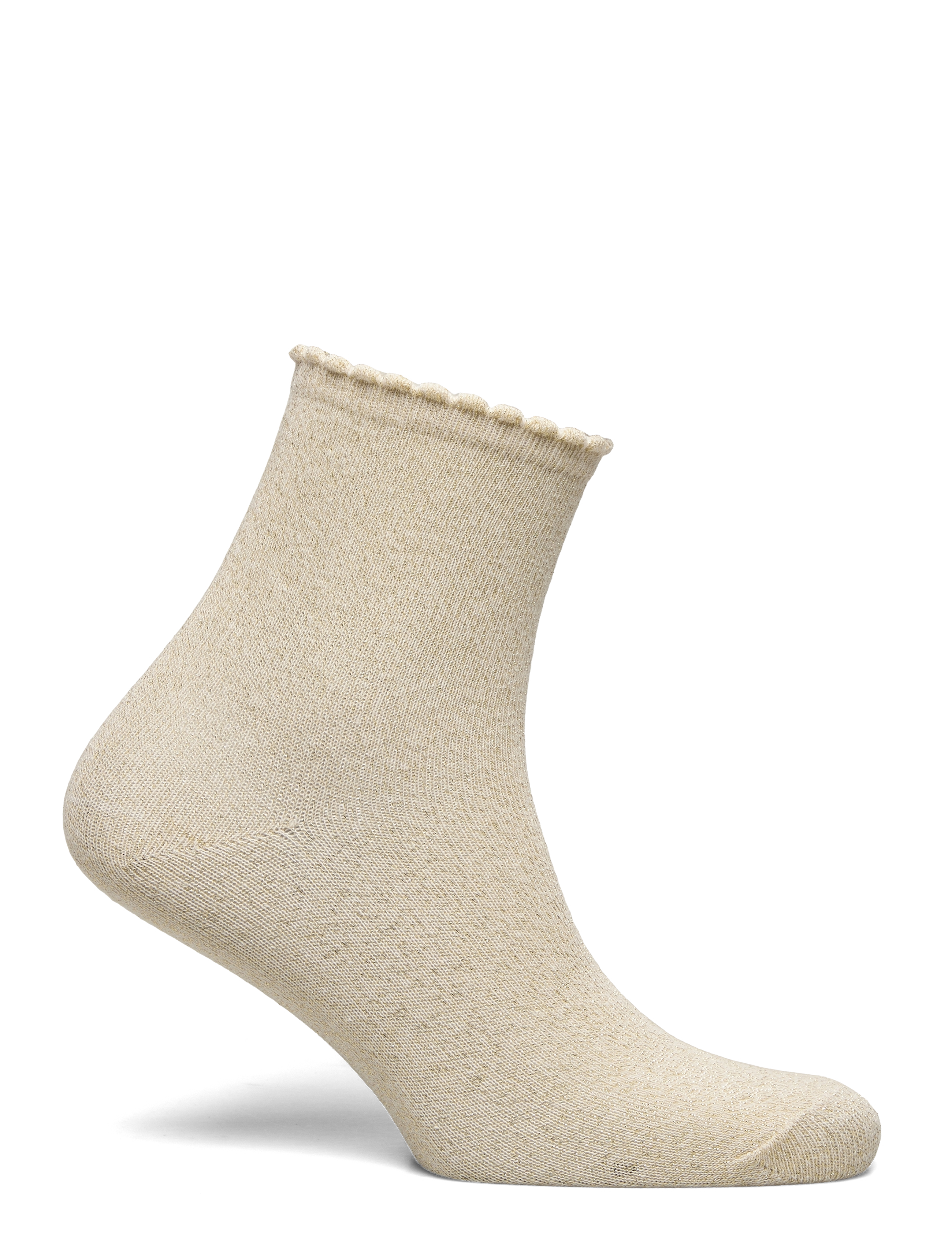 Pieces - PCSEBBY GLITTER LONG SOCKS NOOS BC - laveste priser - birch - 1