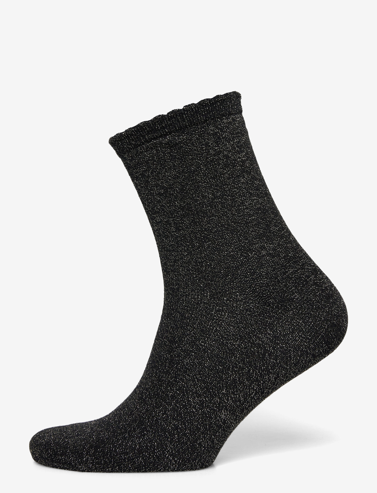 Pieces - PCSEBBY GLITTER LONG SOCKS NOOS BC - klassikalised sokid - black - 0