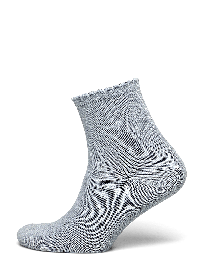 Pieces - PCSEBBY GLITTER LONG SOCKS NOOS BC - regular socks - kentucky blue - 0