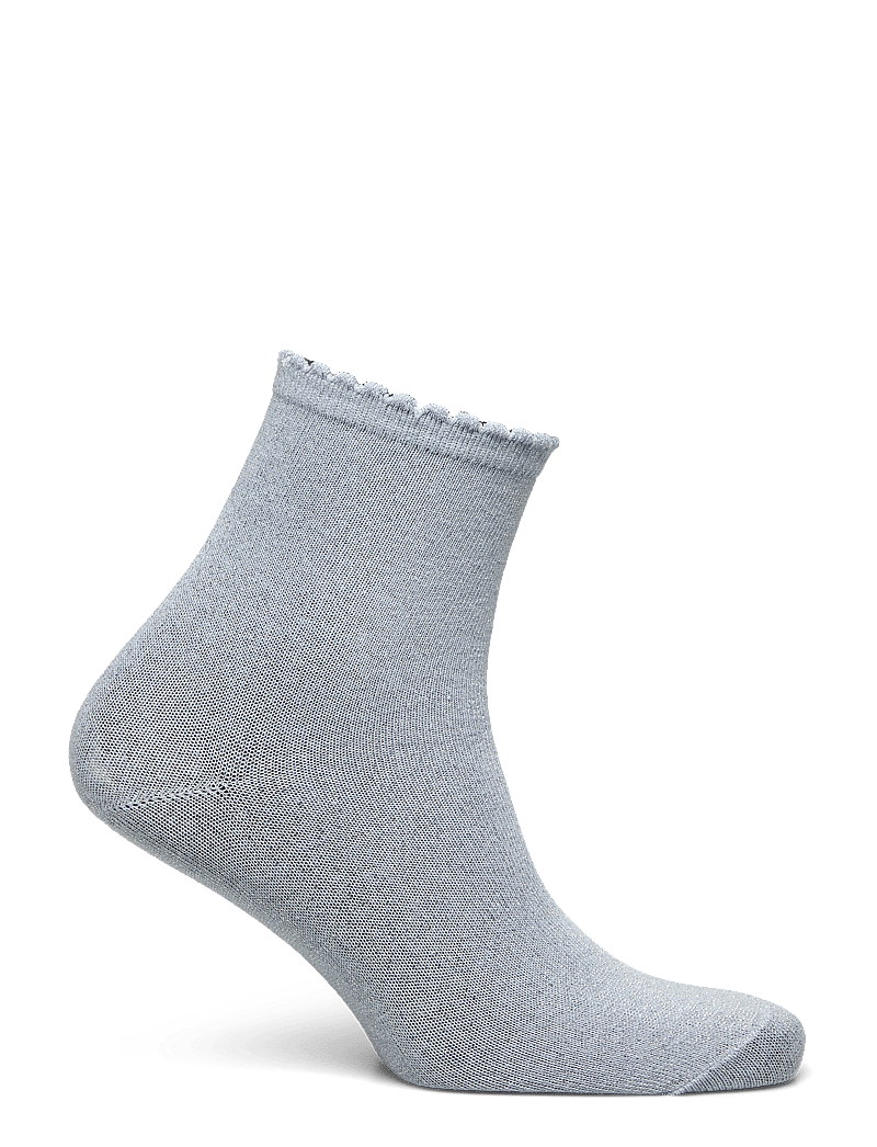 Pieces - PCSEBBY GLITTER LONG SOCKS NOOS BC - regular socks - kentucky blue - 1