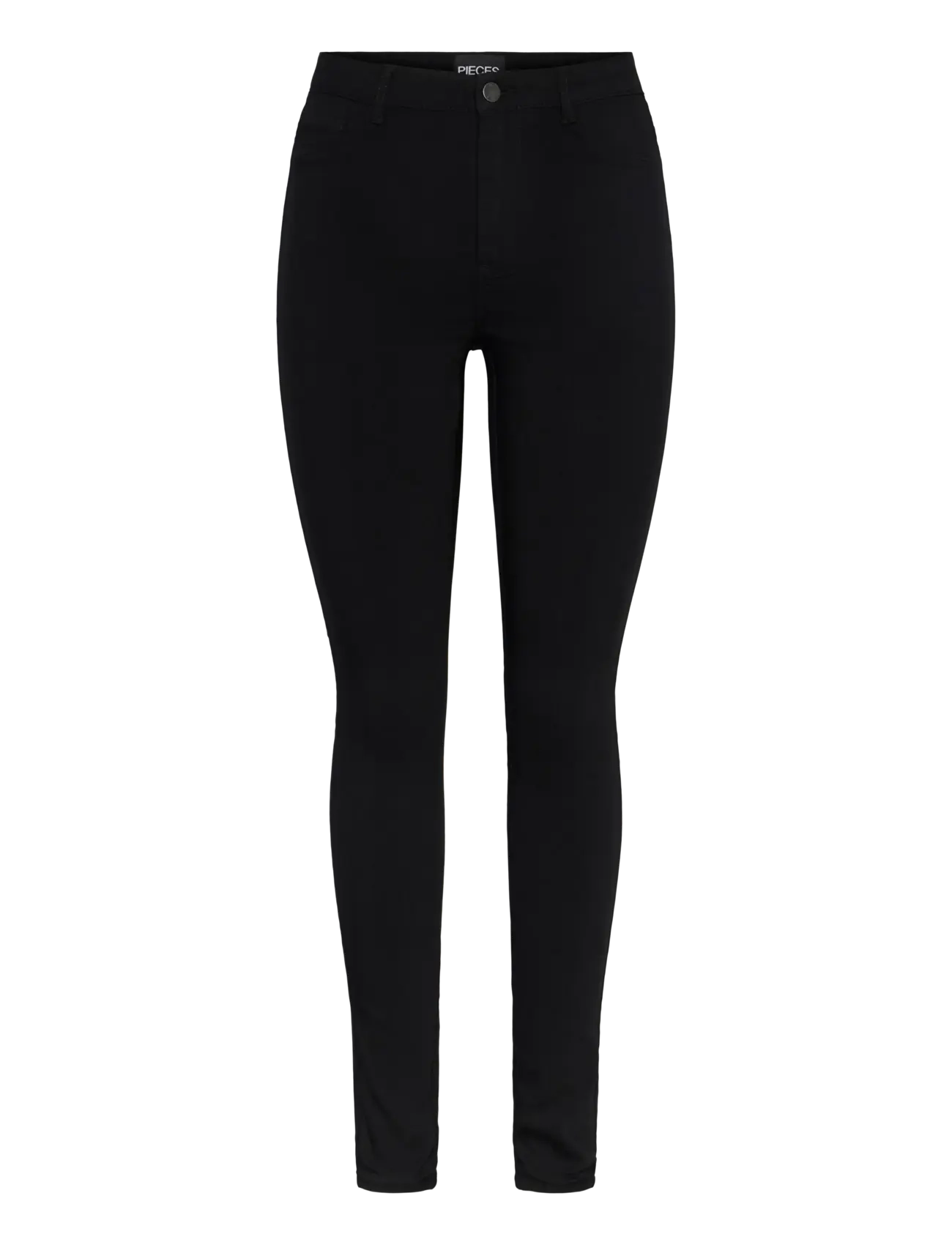 Pieces PCHIGHSKIN WEAR JEGGINGS/NOOS BC - Bukser - BLACK / black