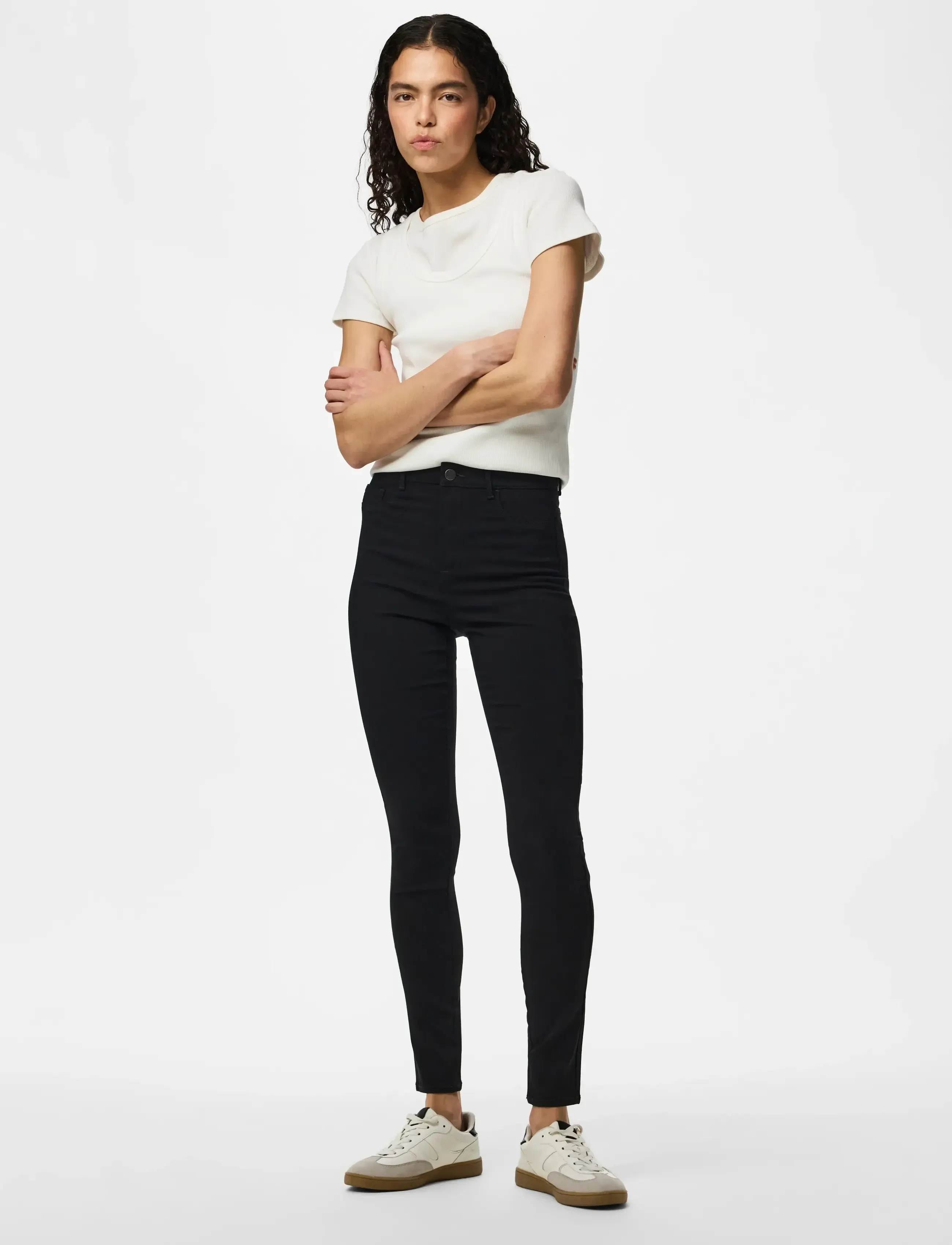 PIECES Pchighskin Wear Jeggings/Noos Bc leggings dam – bild 3