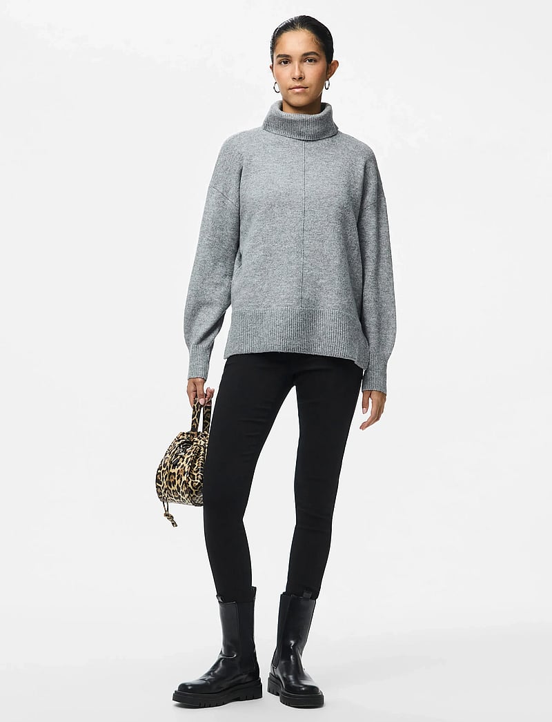 Pieces - PCHIGHSKIN WEAR JEGGINGS/NOOS BC - leggings - black - 4