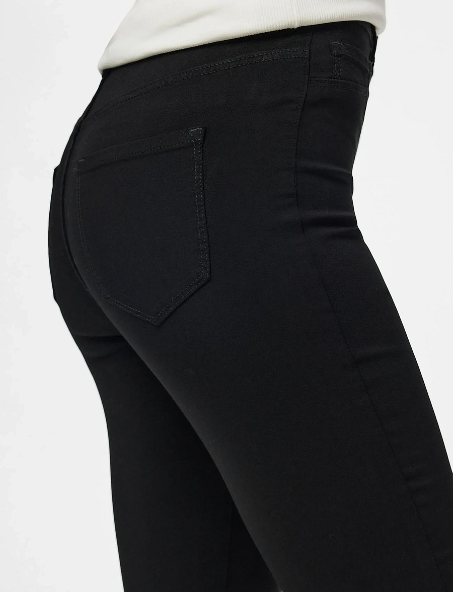 Pieces - PCHIGHSKIN WEAR JEGGINGS/NOOS BC - leggings - black - 5