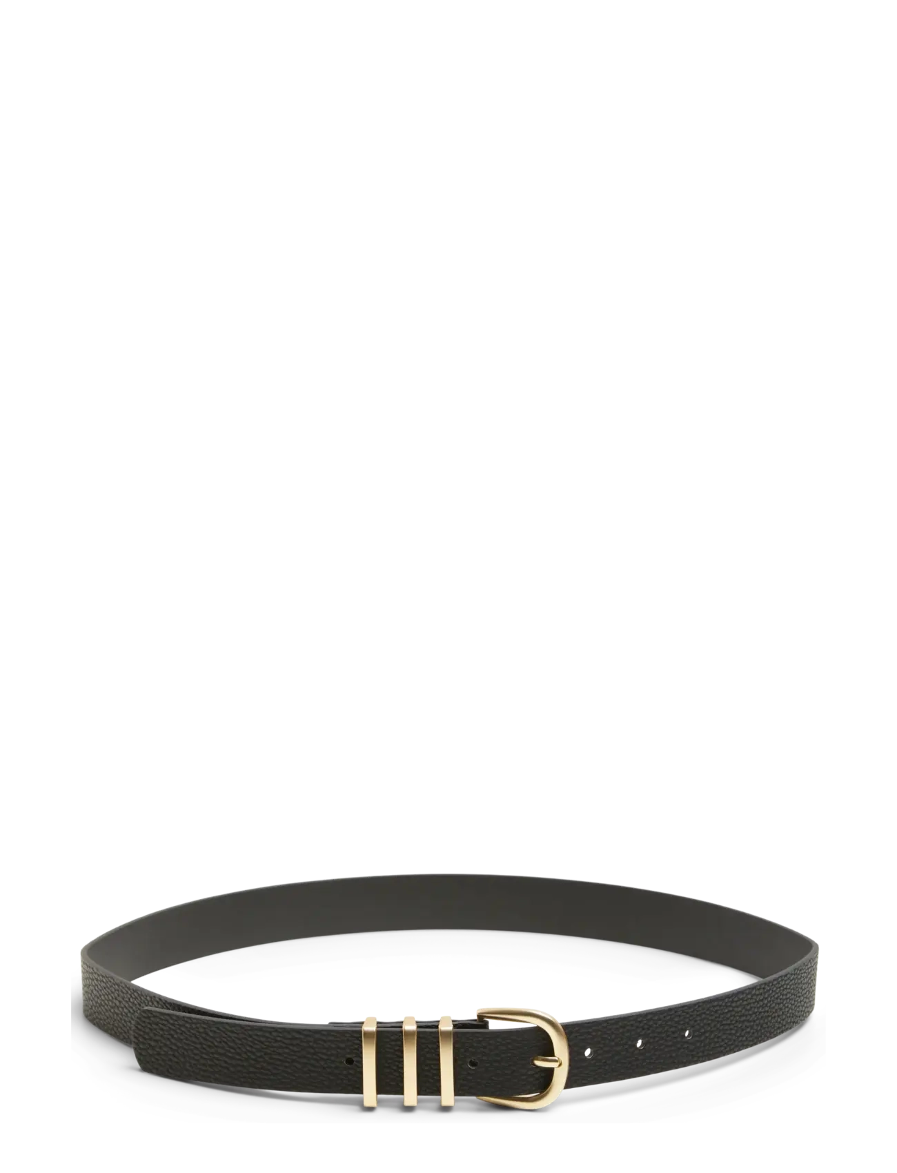 Pieces PCLEA JEANS BELT NOOS WB PU - Akcesoria - BLACK / black