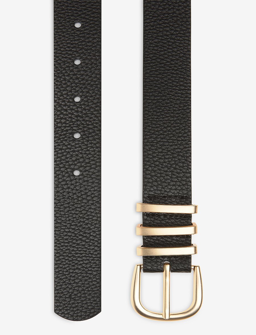 Pieces - PCLEA JEANS BELT NOOS WB PU - freizeitgürtel - black - 2