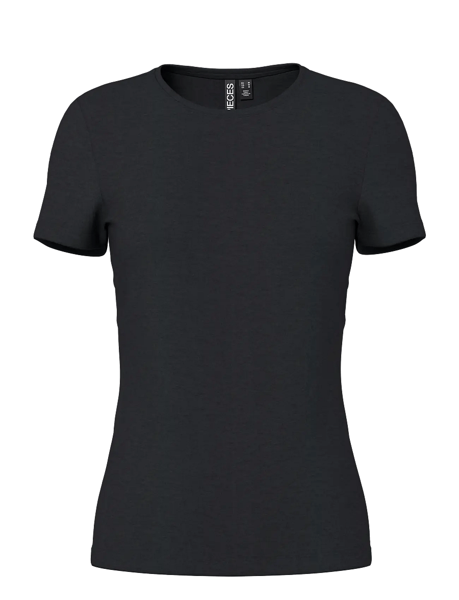 Pieces - PCSIRENE TEE JRS NOOS BC - tops - black - 1