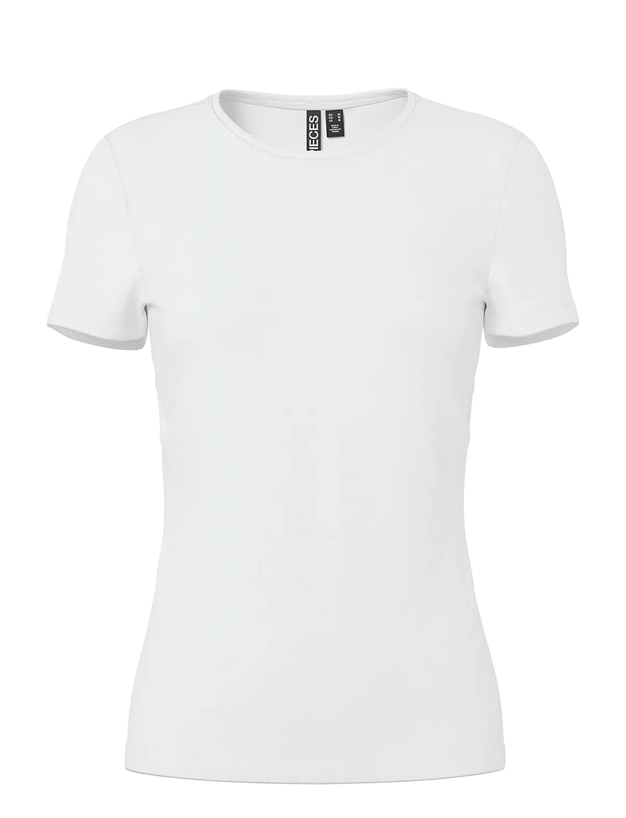 Pieces - PCSIRENE TEE NOOS - overdele - bright white - 1
