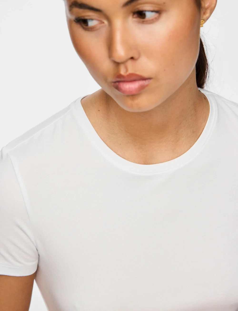 Pieces - PCSIRENE TEE JRS NOOS - overdele - bright white - 4