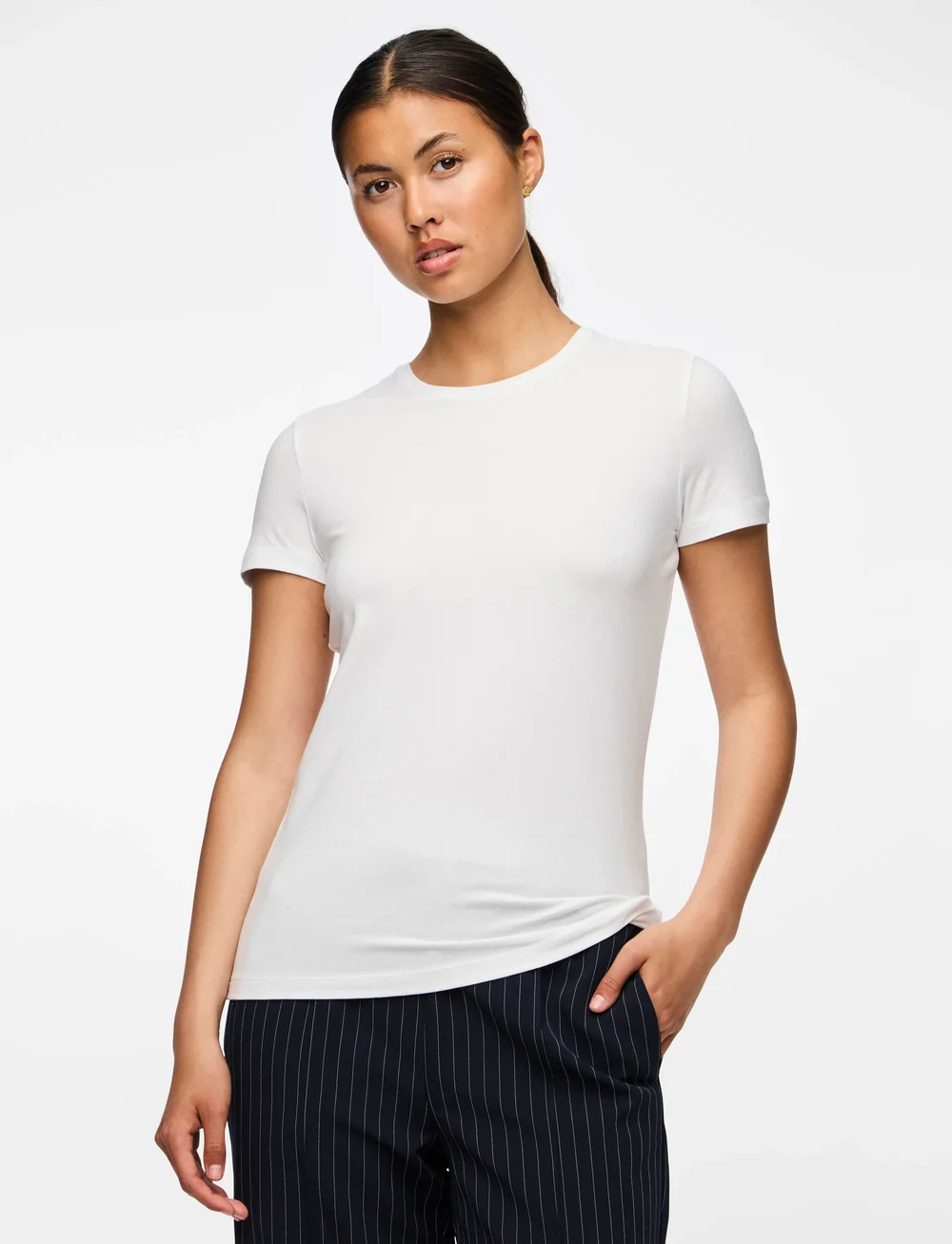 Pieces - PCSIRENE TEE JRS NOOS - overdele - bright white - 5