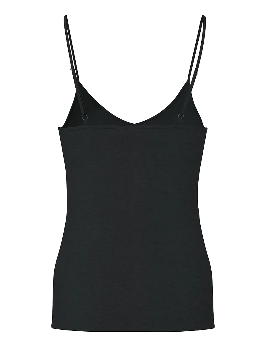 Pieces - PCSIRENE SINGLET JRS NOOS BC - linnen - black - 2