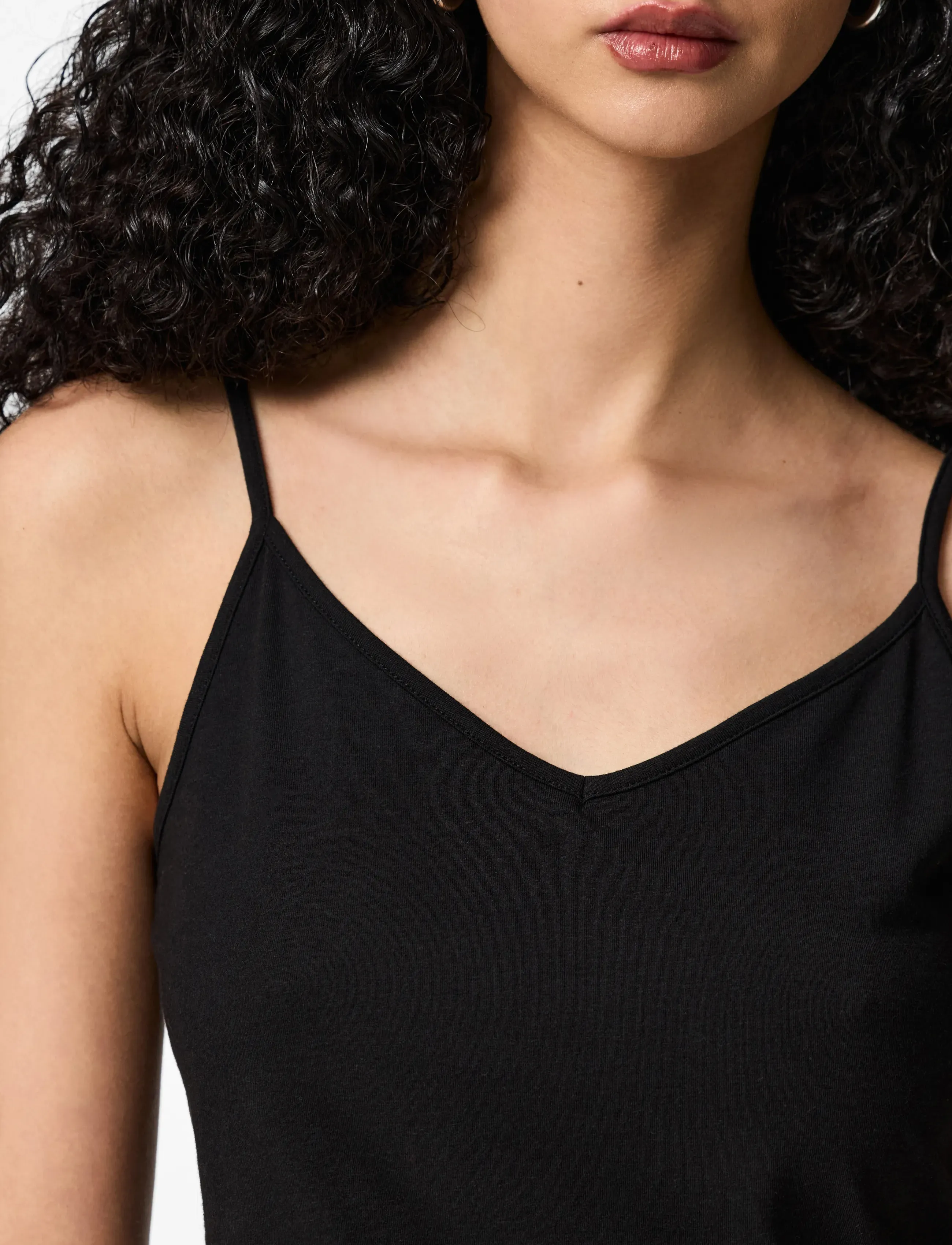 Pieces - PCSIRENE SINGLET JRS NOOS BC - sleeveless tops - black - 5
