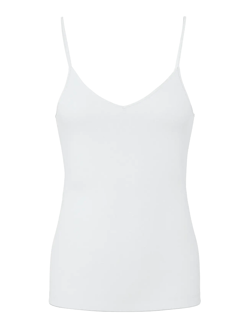 Pieces - PCSIRENE SINGLET JRS NOOS - palaidinukės be rankovių - bright white - 1