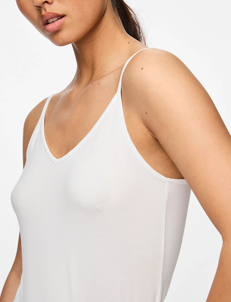 Pieces - PCSIRENE SINGLET JRS NOOS - palaidinukės be rankovių - bright white - 4