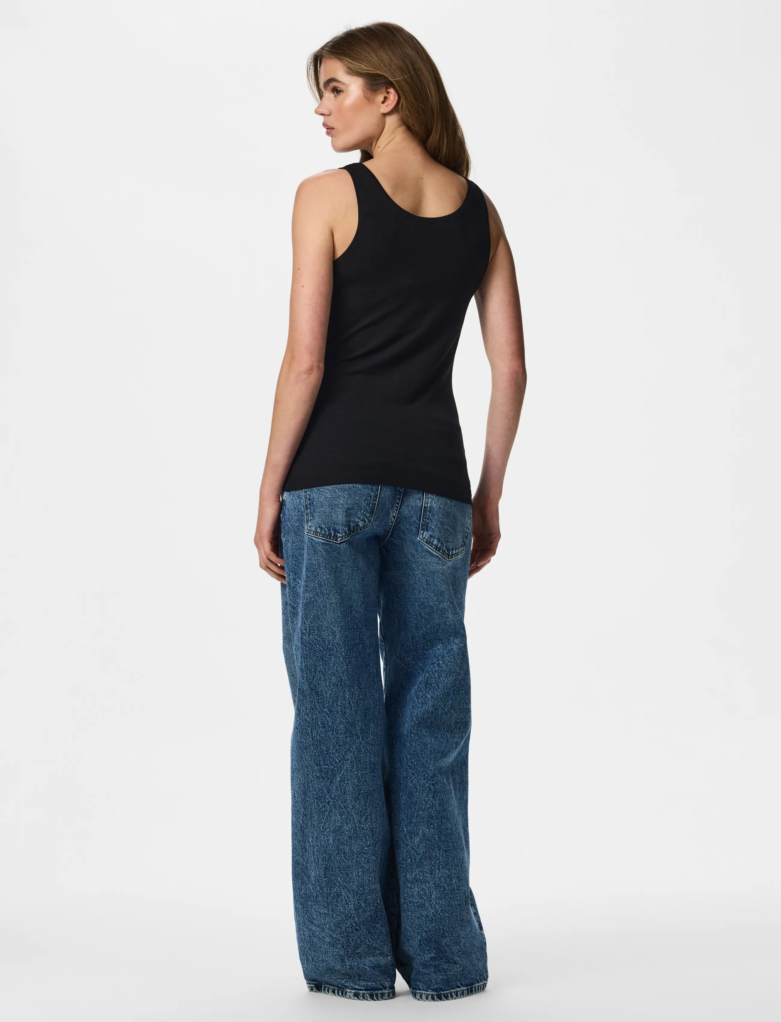 Pieces - PCSIRENE TANK TOP JRS NOOS BC - topid ja varrukateta alussärgid - black - 3