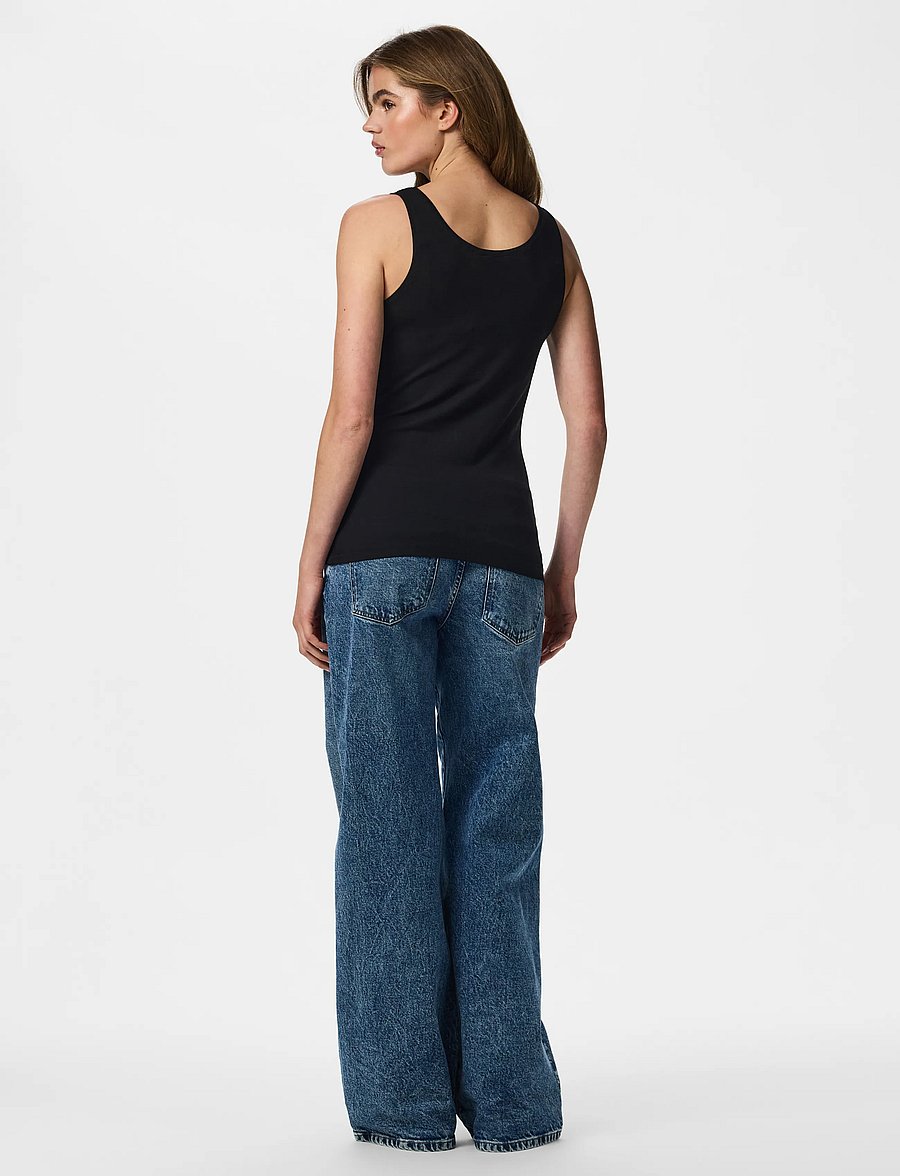 Pieces - PCSIRENE TANK TOP JRS NOOS - Ärmellose tops - black - 3