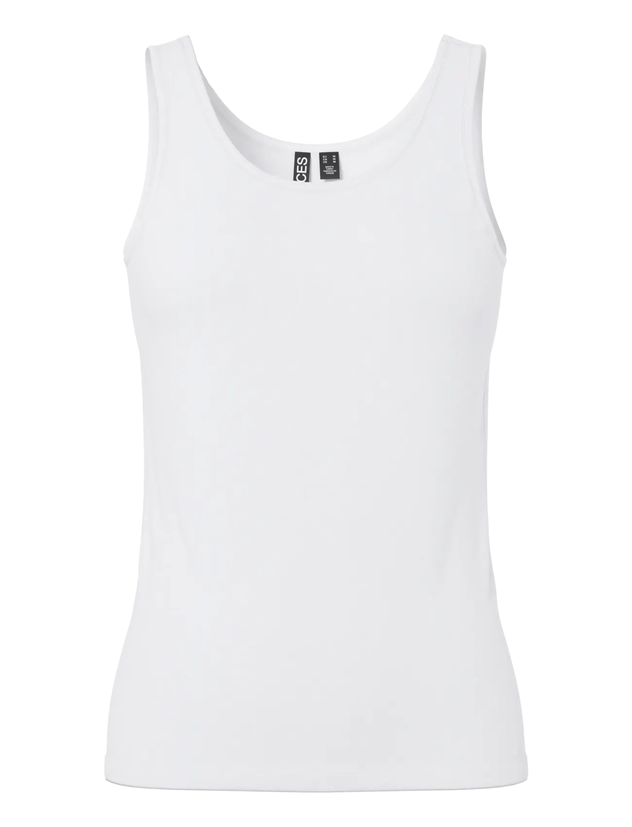 PCSIRENE TANK TOP JRS NOOS - BRIGHT WHITE
