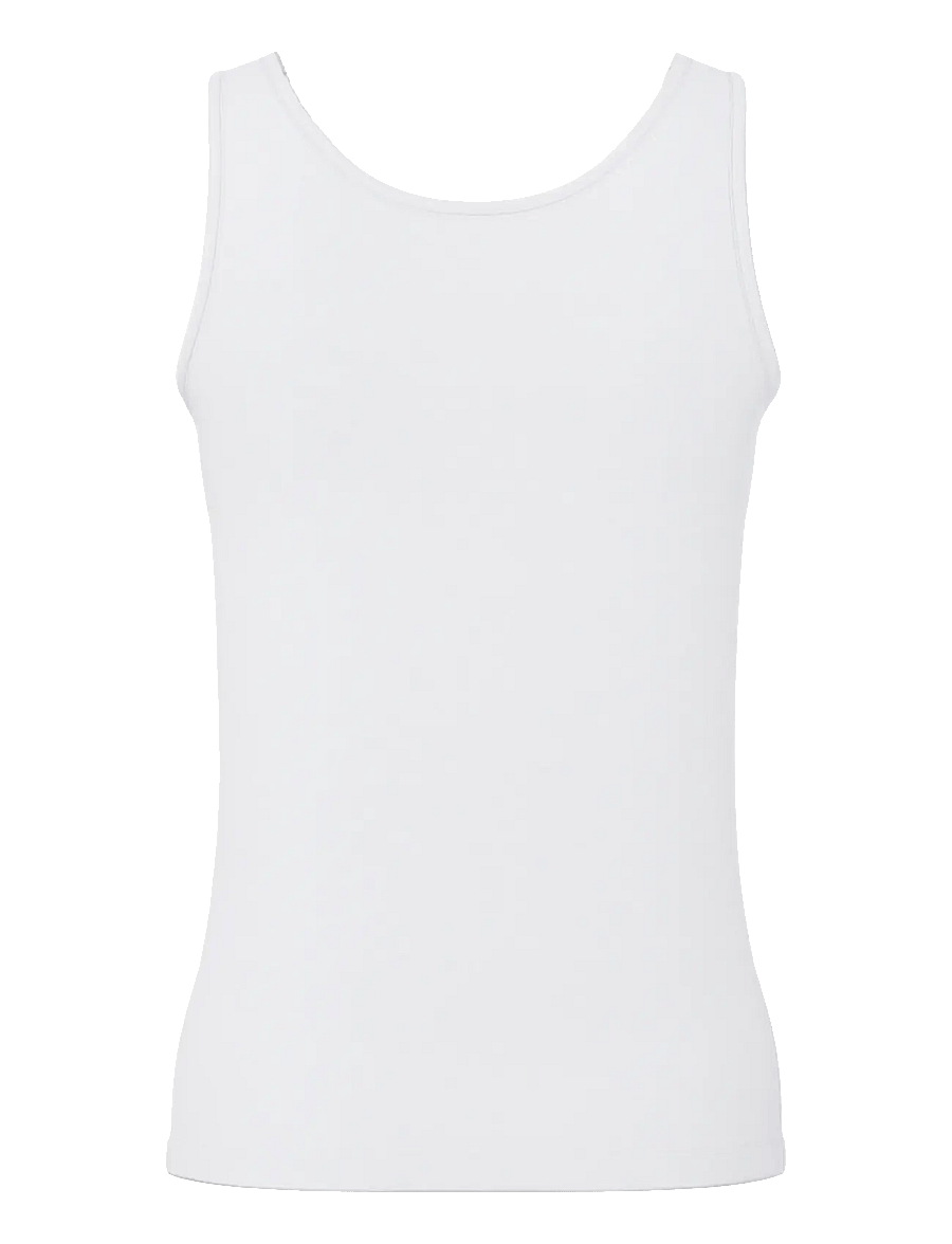 Pieces - PCSIRENE TANK TOP JRS NOOS - sleeveless tops - bright white - 2