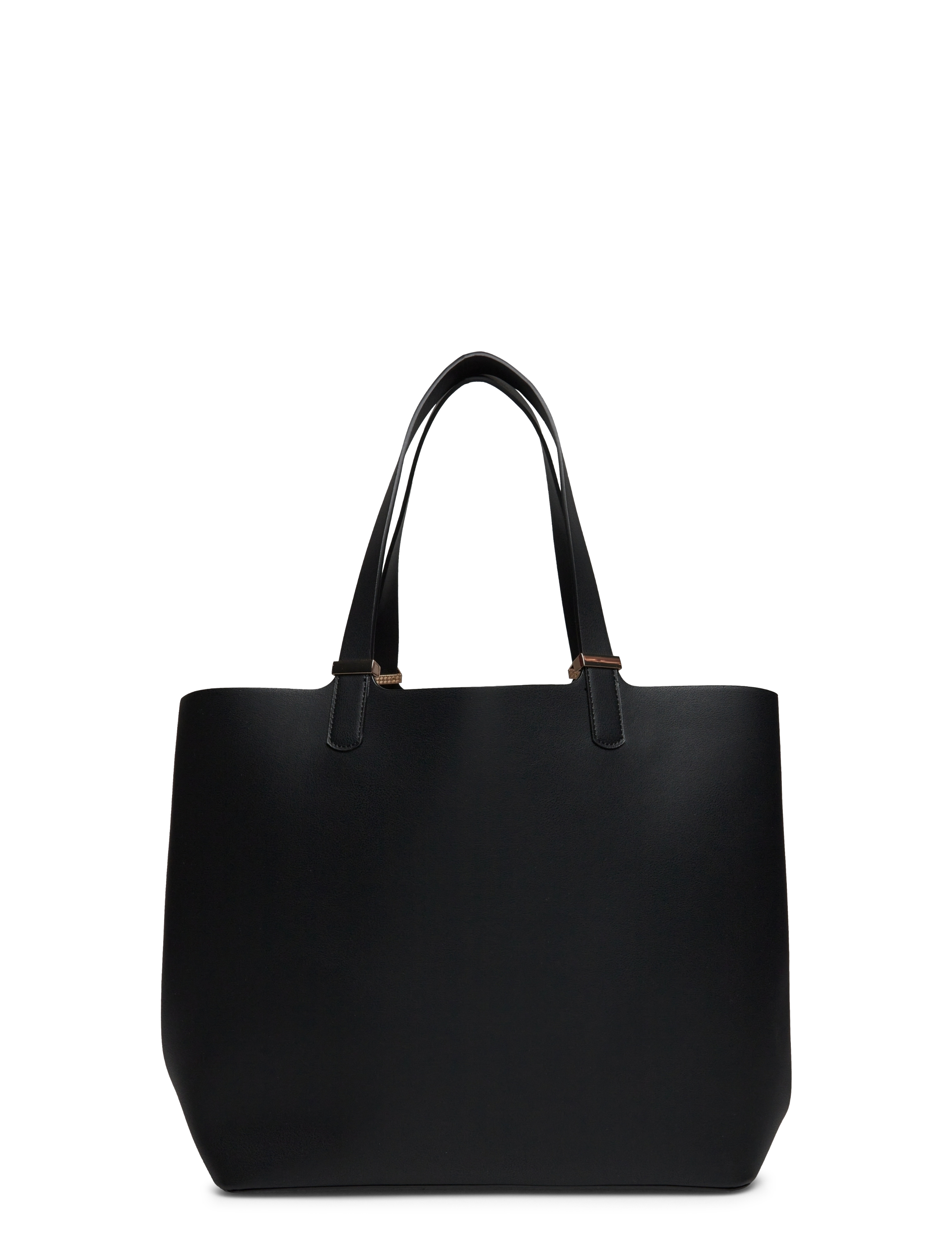 PIECES Pckopa Shopper Noos Pu Schwarz - One Size - Damen