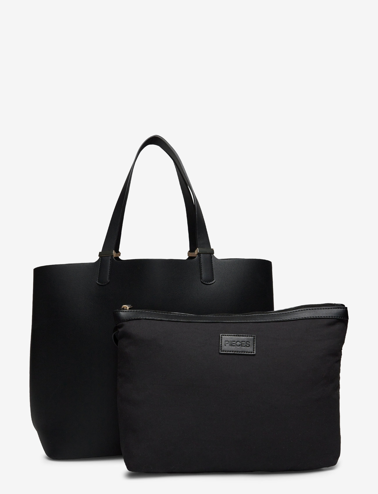 Pieces - PCKOPA SHOPPER NOOS PU - cabas - black - 2