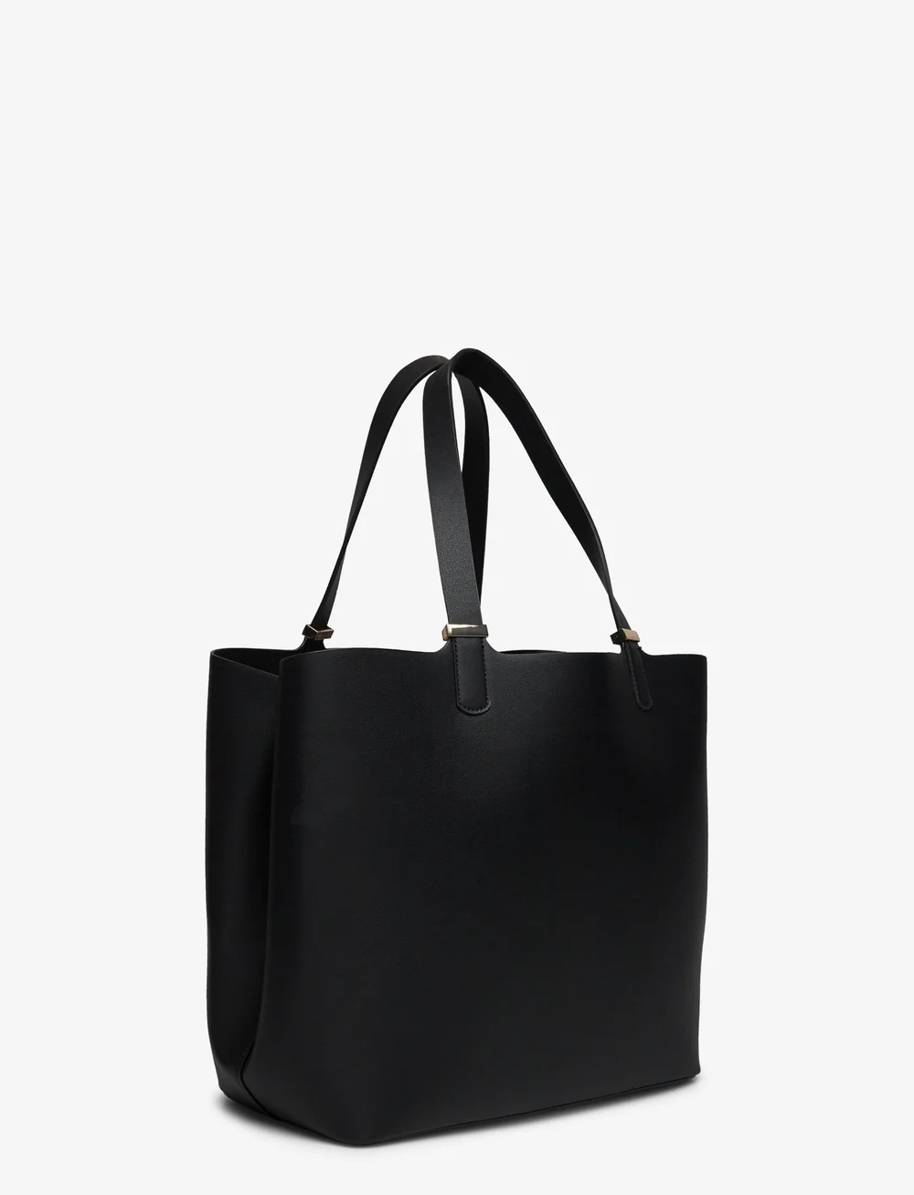 Pieces - PCKOPA SHOPPER NOOS PU - shoppingväskor - black - 3
