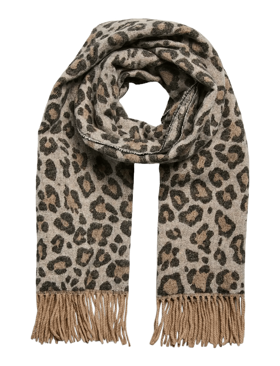 Pieces - PCJIRA SCARF NOOS BC - halsdukar - natural - 1