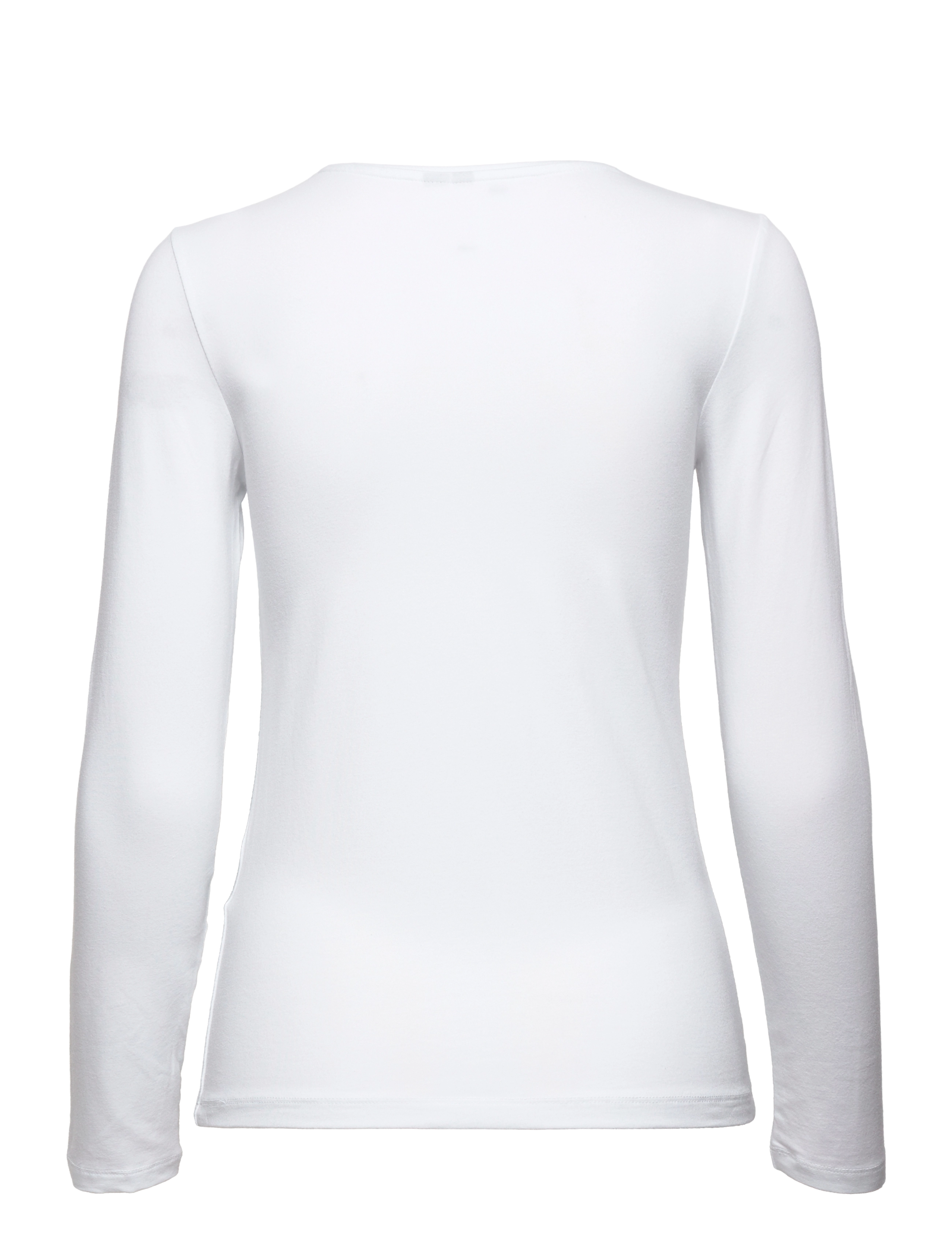 Pieces - PCSIRENE LS TEE JRS NOOS BC - tops - bright white - 2